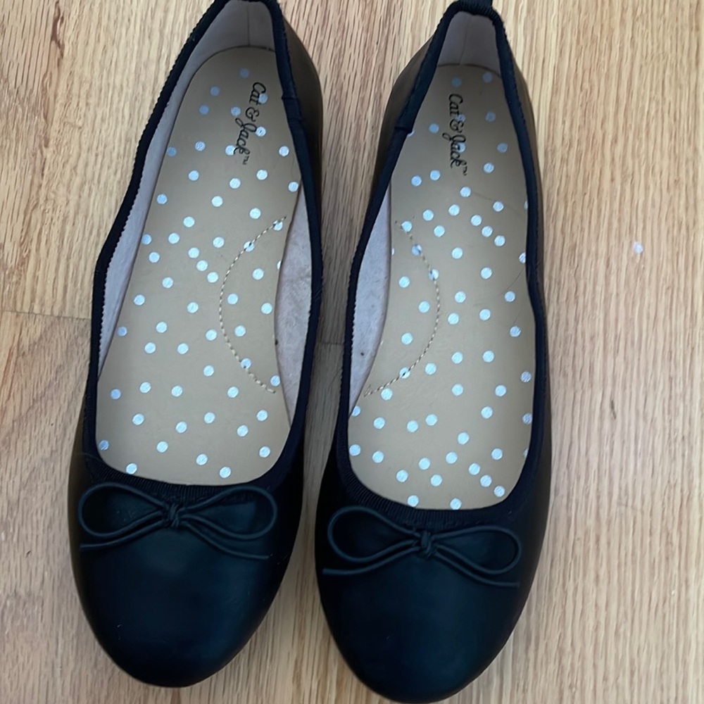 Black Ballet Flats - Size 3